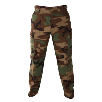 Pantalone modello bdu mimetismo woodland u.s.army originale
