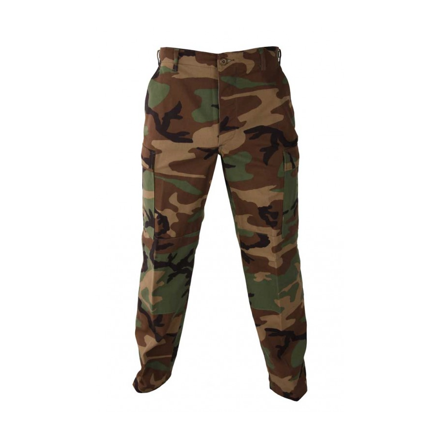 Pantalone modello bdu mimetismo woodland u.s.army originale