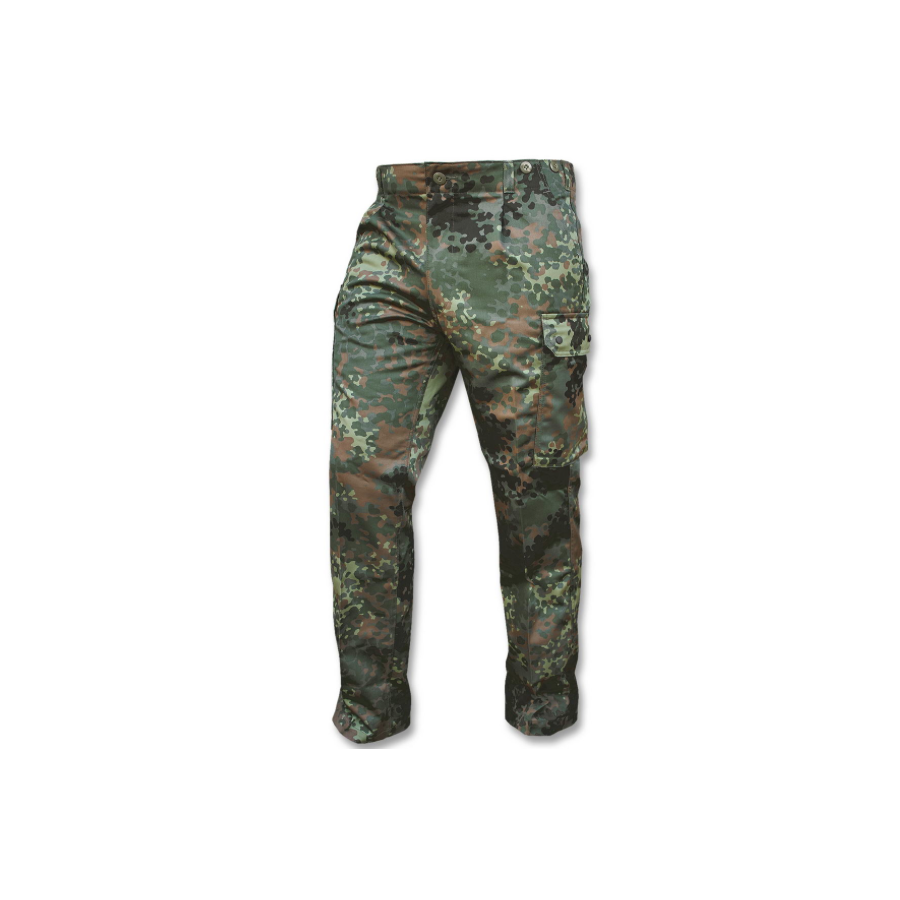 Pantalone esercito tedesco mimetismo flecktarn nuovo