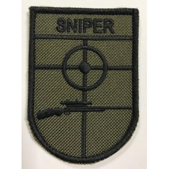 Patch-toppa militare-Sniper-cecchino rifle