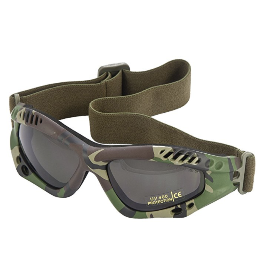 SOFTAIR Occhiali Protettivi Airsoft Safety-occhiali-verde oliva 