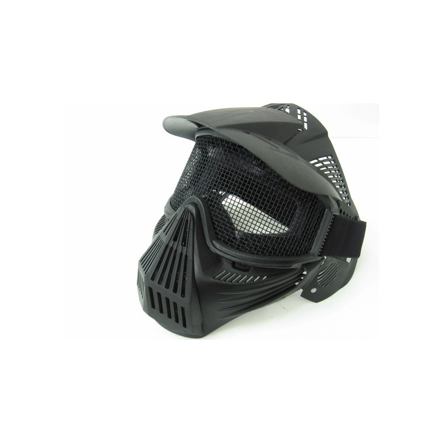 Maschera da Softair modello Predator nera, Maschere-occhiali Softair,  Abbigliamento Militare Negozio