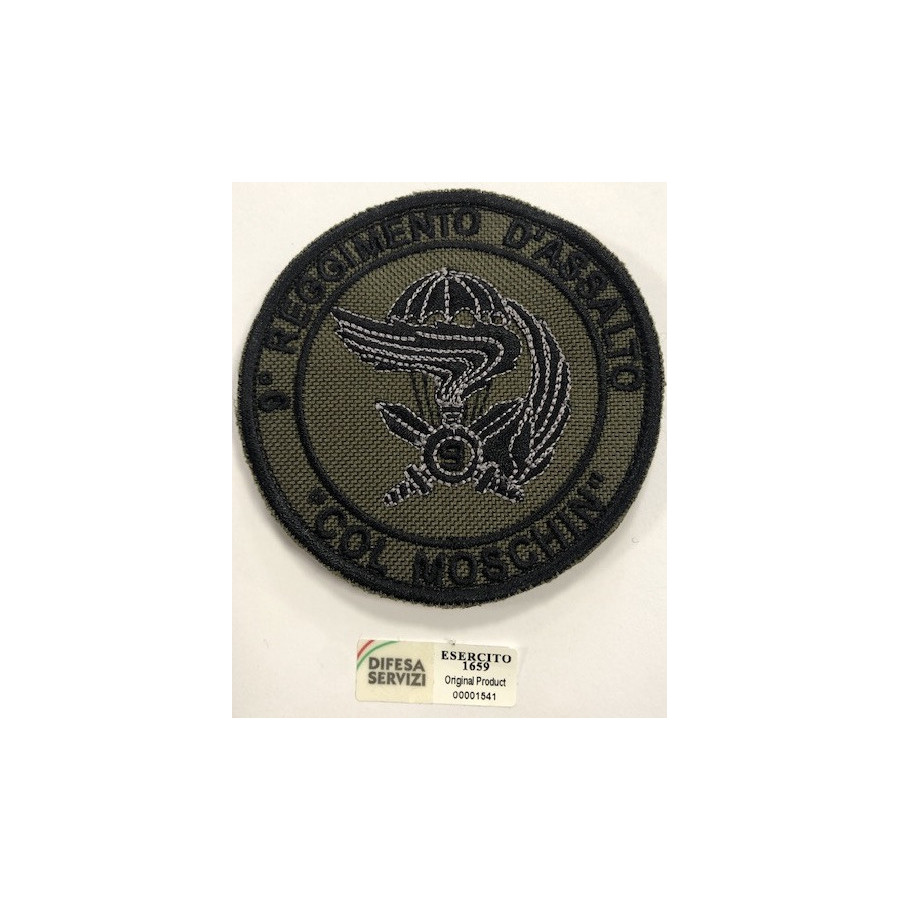 Patch  9° Reggimento paracadutisti Col Moschin Folgore