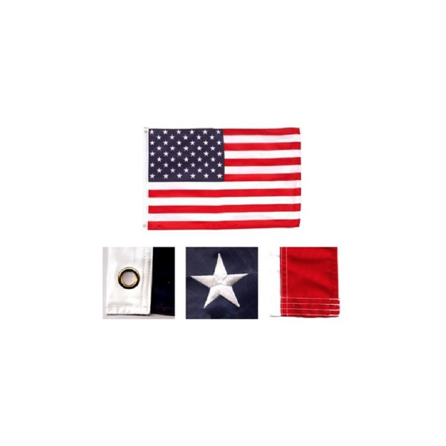 Bandiera flag originale americana ricamata made in usa Bandiera flag originale americana ricamata made in usa