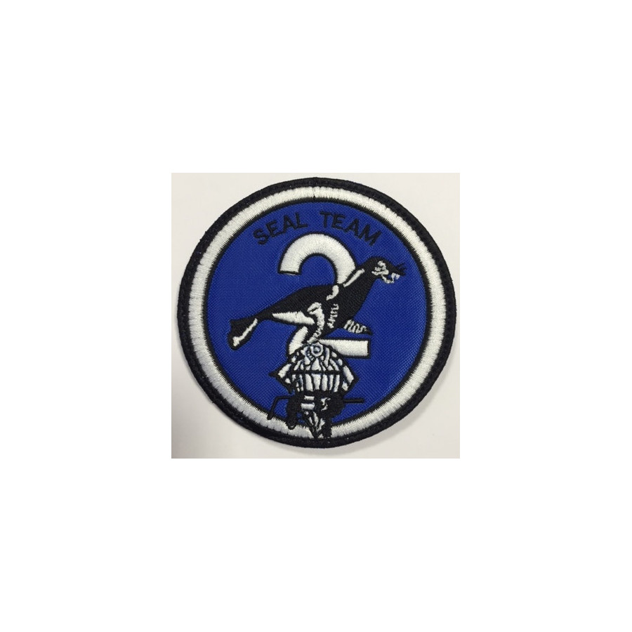 Patch ricamato navy seals team two anni 1970/80