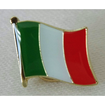 Spilla bandiera Italia da giacca