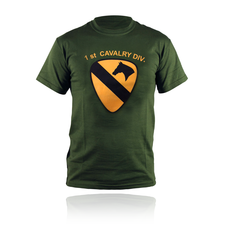 T-SHIRT MILITARE 1° DIVISIONE CAVALLERIA  USA