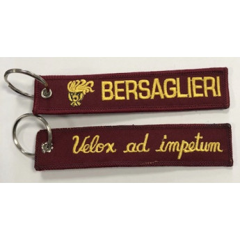 Portachiavi Militare Bersaglieri Velox ad impetum