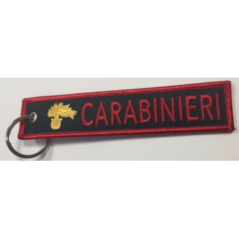 Portachiavi ricamato CARABINIERI originali