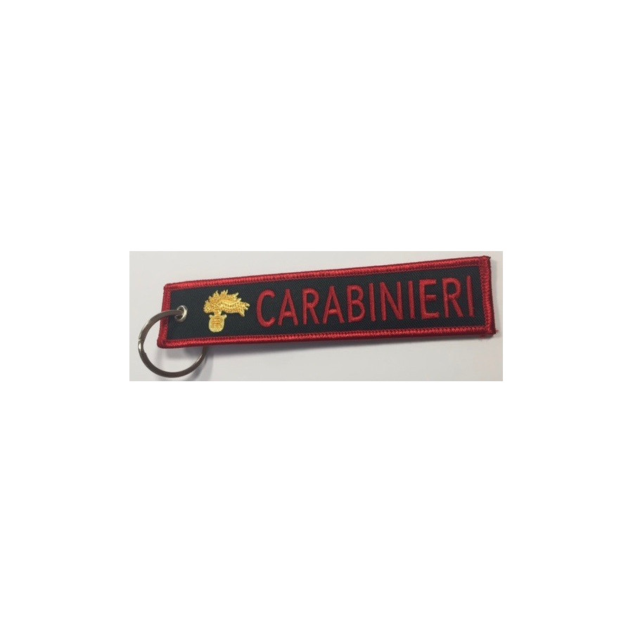 Portachiavi ricamato CARABINIERI originali Portachiavi ricamato CARABINIERI originali