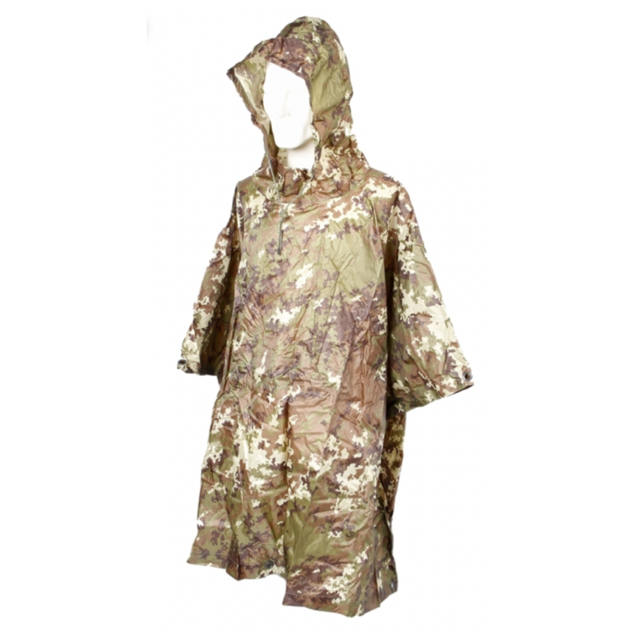 Poncho militare vegetato italiano