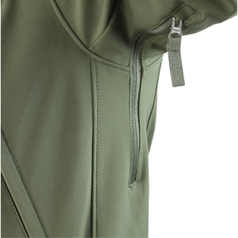 GIACCA SOFT SHELL VERDE OD CONDOR