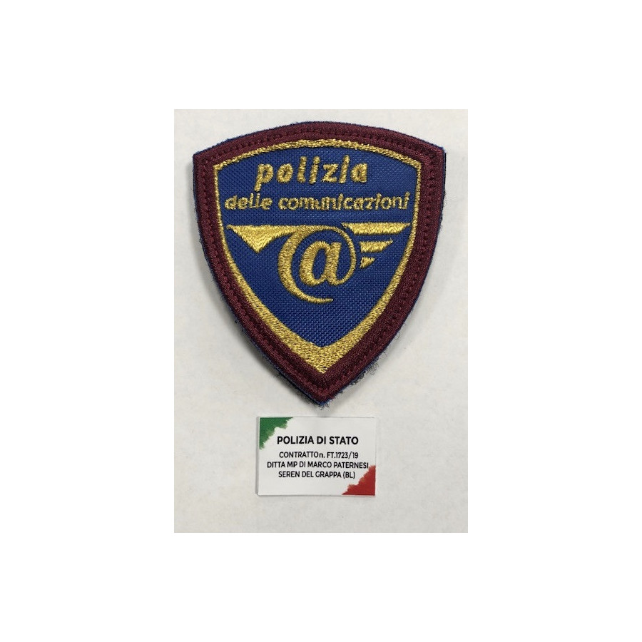 PATCH OMERALE POLIZIA DELLE COMUNICAZIONI