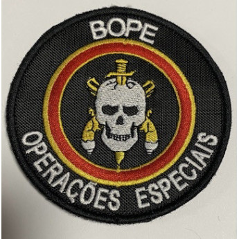 Patch Toppa Bope  Operacoes especiais del brasile Ricamato