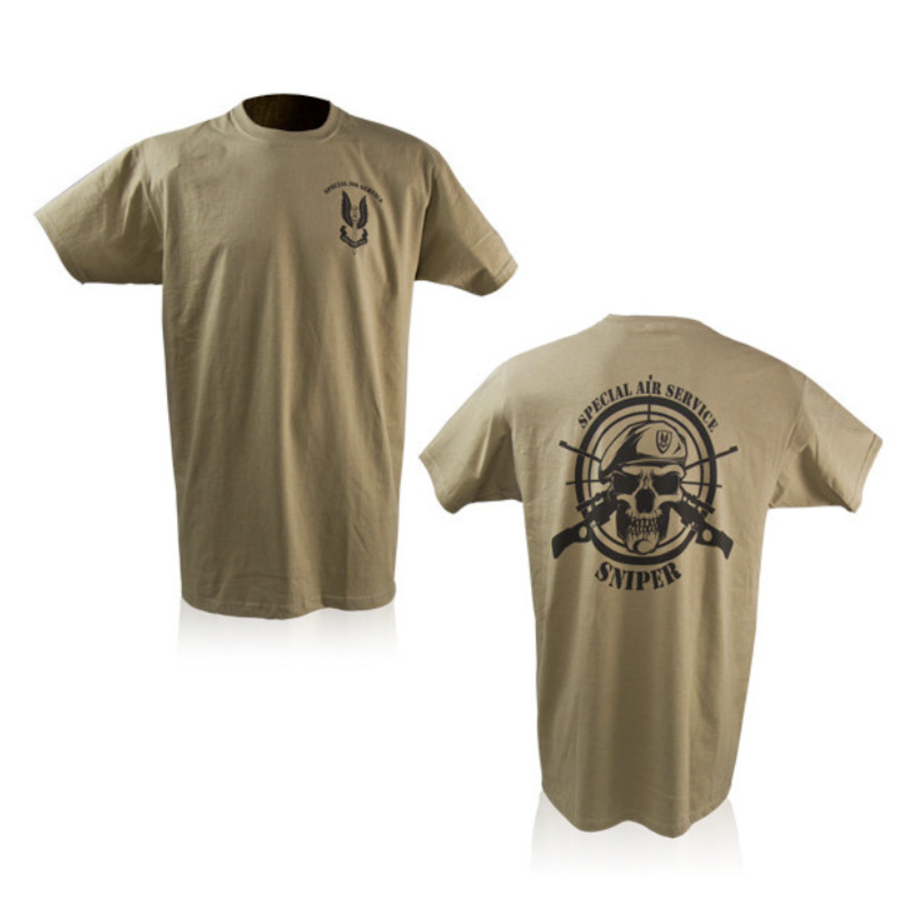 T-Shirt militare  SPECIAL AIR SERVICE esercito inglese