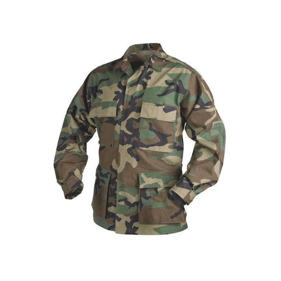 GIACCA BDU WOODLAND AMERICANA US ARMY ORIGINALE