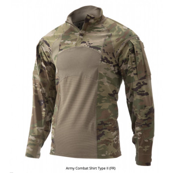 Combat shirt usgi type II Multicam con zip US ARMY made in usa originale