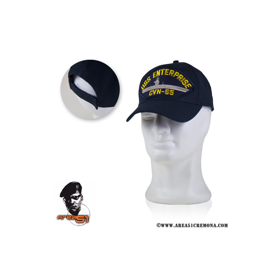 Cappello della Marina Militare americana USS ENTERPRISE CVN 65