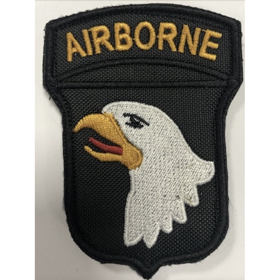PATCH TOPPA RICAMATA 101 ST AIRBORNE DIVISIONE SCREAMING EAGLE MILITARY