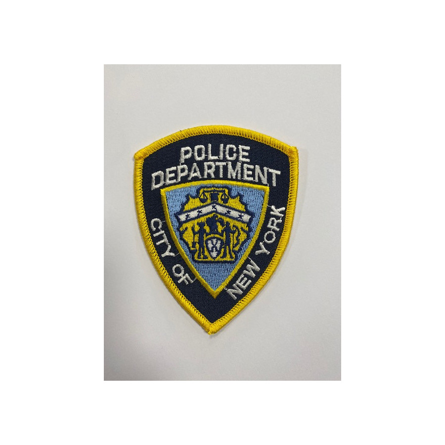 Toppa Termo adesiva NYPD Polizia New York originale