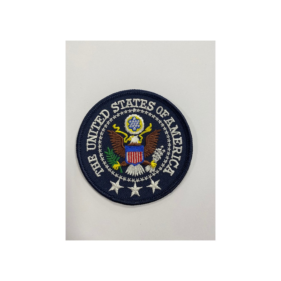 PATCH,TOPPA RICAMATA TERMO ADESIVA THE UNITED STATES OF AMERICA