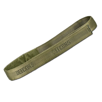 Cintura militare in cordura verde OD a strappo con velcro