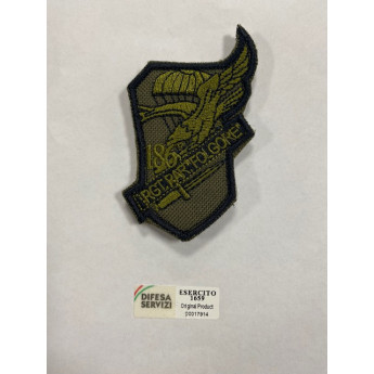 PATCH TOPPA MILITARE DEL "186° RGT. PARACADUTISTI FOLGORE" Originale