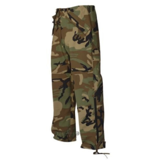 Pantalone militare esercito americano woodland waterproof