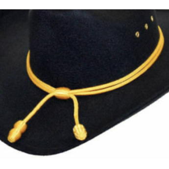 Cordoncino militare per cappello guerra civile americana cavalry