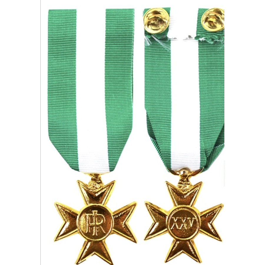 CROCE ORO DI ANZIANITA' DI SERVIZIO DEI 25 ANNI ESERCITO ITALIANO