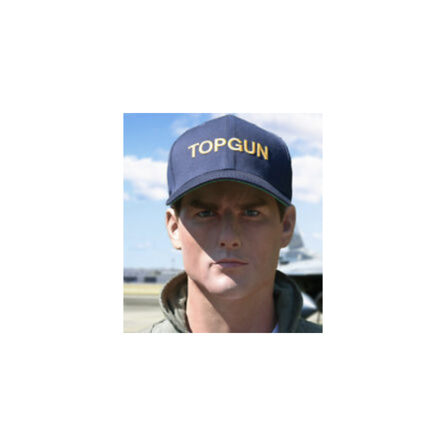 Cappello pilota hat Top Gun modello Baseball Tom Cruise