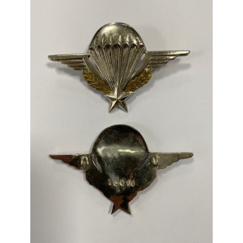 Brevetto Militare Paracadutisti francesi in metallo da giacca