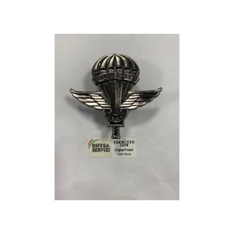 SPILLA DISTINTIVO BREVETTO MILITARE DA RIPIEGATORE DEI PARACADUTISTI FOLGORE SPILLA DISTINTIVO BREVETTO MILITARE DA RIPIEGATORE DEI PARACADUTISTI FOLGORE