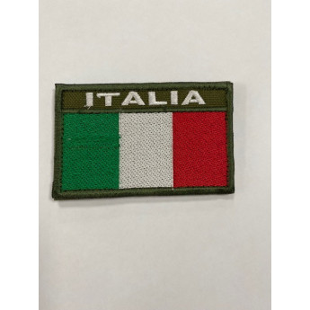 Patch Scudetto Bandiera Militare Italia alta Visibilita'