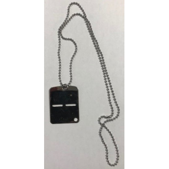 PIASTRINA CON OGIVA, SENZA INCISIONE - Piastrine - Dog tags - Negozio  Militare