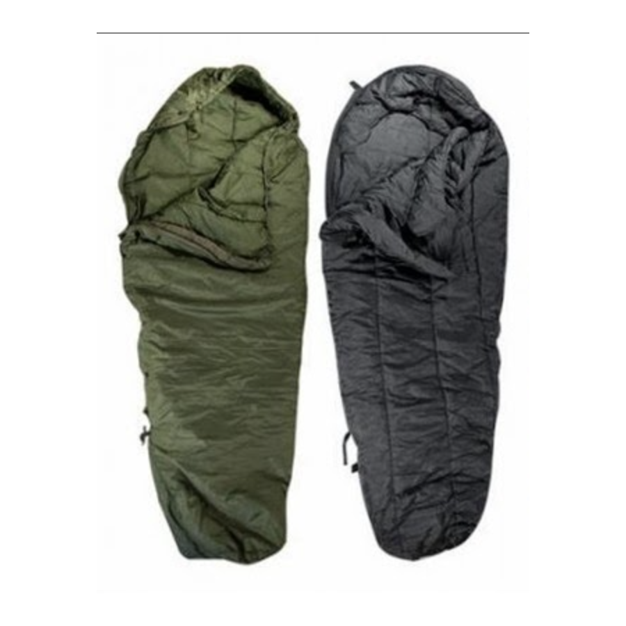 SLEEPING BAG SACCO A PELO MILITARE DA -30 GRADI DA SOTTO ZERO