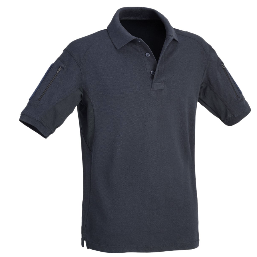 POLO T-SHIRT MAGLIETTA COMBAT TATTICA MILITARE BLU