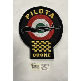 PATCH RICAMO PILOTA DRONE