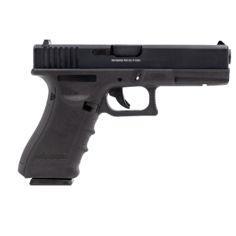 PISTOLA SOFT AIR MODELLO GLOCK RAVEN EU17 NERA GAS