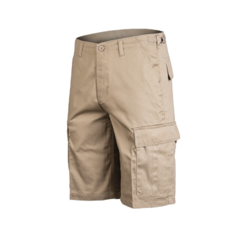 Pantalone corto bermuda tipo militare americano bdu desert kaki