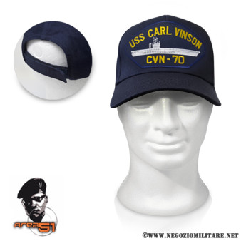 Cappello Marina Militare Americana della USS Carl Vinson (CVN-70)
