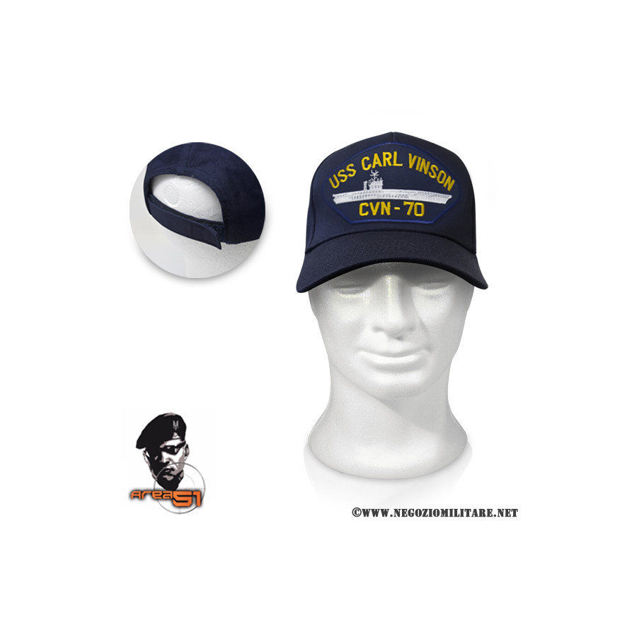 Cappello Marina Militare Americana della USS Carl Vinson (CVN-70)