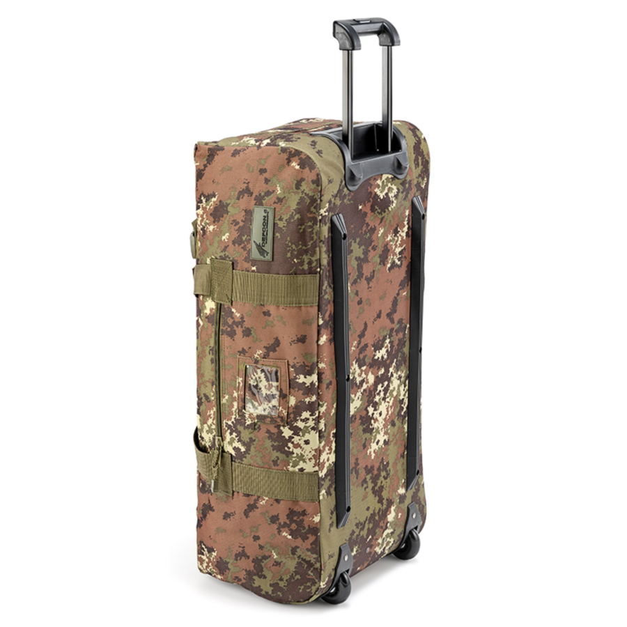 ZAINO  BORSA TROLLEY MILITARE ESERCITO ITALIANO DEFCON 5 DA 70 lt