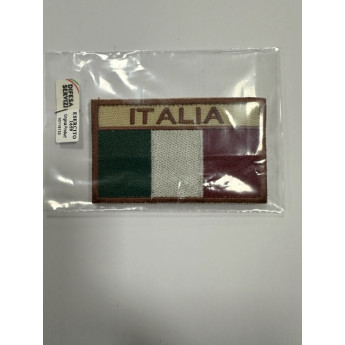 Patch-Toppa Bandiera Italiana Desertica a Bassa Visibilita' per uniforme