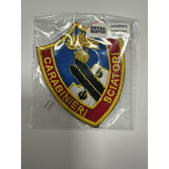 PATCH TOPPA RICAMATA OMERALE  MILITARE DA CARABINIERE SCIATORE MONTAGNA