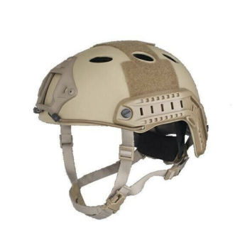 Caschetto Elmetto Modello Militare PJ Helmet tan desert