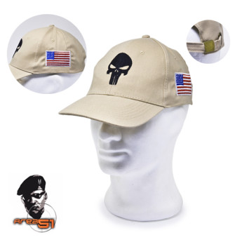 Cappello Militare modello Baseball  the Punisher Desertico