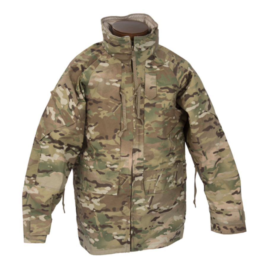 PARKA  GIACCA APECS MULTICAM GORE-TEX ORIGINALE MILITARE ORIGINALE AMERICANA