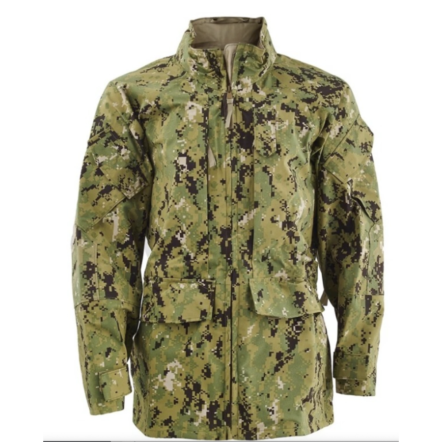 PARKA GORE-TEX NWU MARINA MILITARE AMERICANA TIPO 3 AOR 2 DIGITAL WOODLAND CAMO MADE IN USA PARKA GORE-TEX NWU MARINA MILITARE AMERICANA TIPO 3 AOR 2 DIGITAL WOODLAND CAMO MADE IN USA