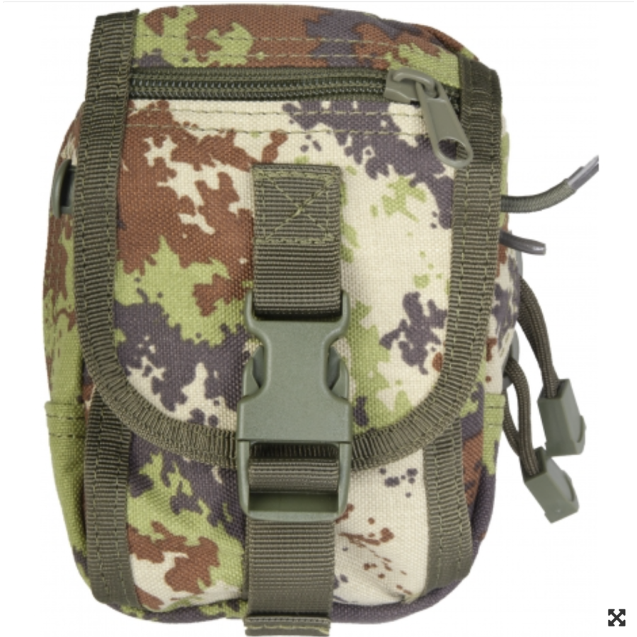 Tasca Porta accessori con sistema molle multipla ma26 vegetata italiana
